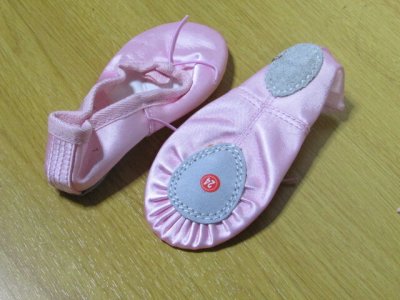 画像1: 【サイズが合えばお買い得！】３３０円！格安サテンバレエシューズ１７ｃｍ〜２２ｃｍ